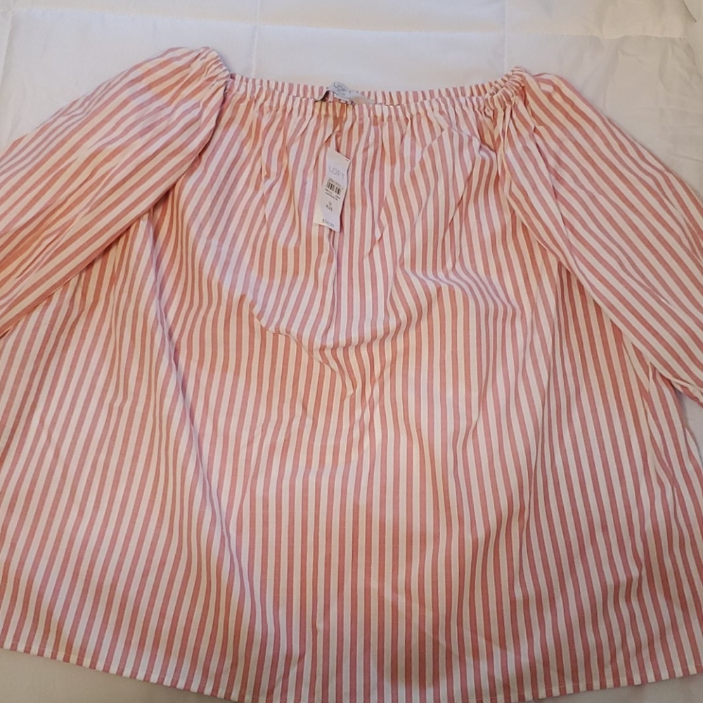 LOFT off the shoulder shirt